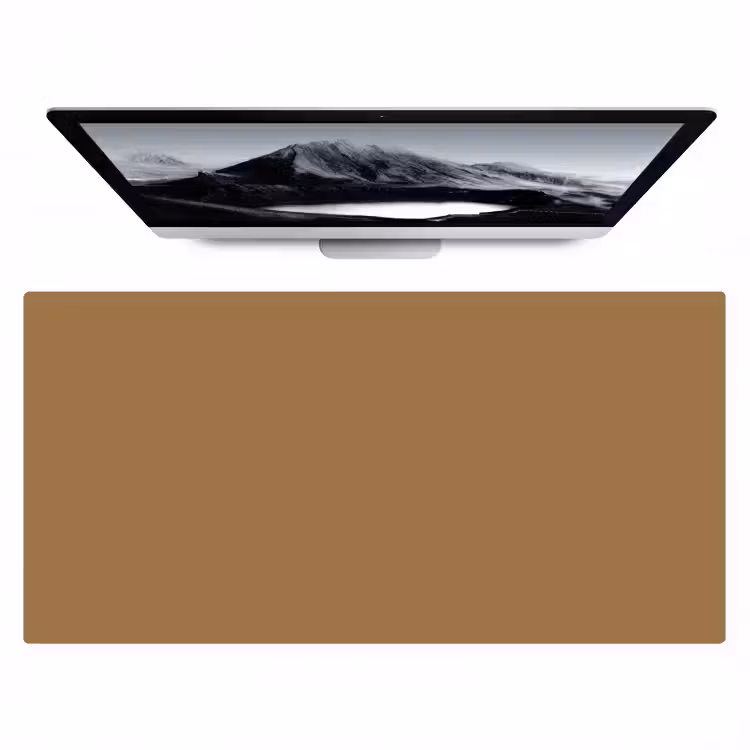 Sahara - Earth - Oranje Muismat XXL klein 681 -zzz3d