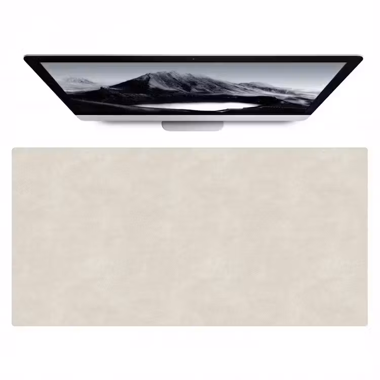 Zandkleurig - Modern - Egaal Muismat XXL klein 681 -zzz3d