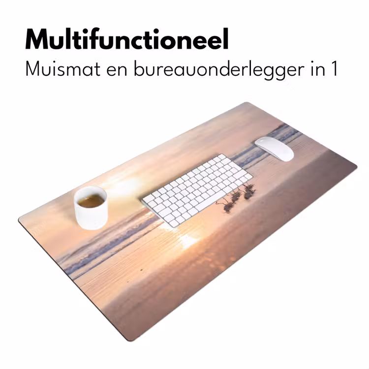 Zee - Vogels - Strand Muismat XXL klein -sfeer4