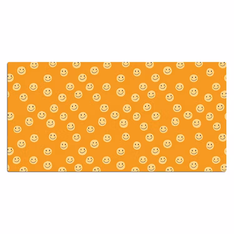 Smileys - Retro - Heel Muismat XXL klein 681 -3d_leeg