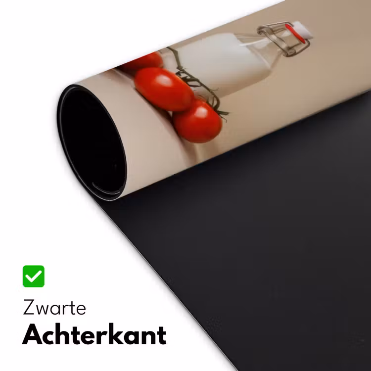 Spaghetti - Melk - Tomaten - Eieren - Brood Muismat XXL klein -sfeer2