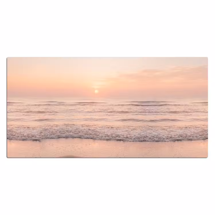 Zon - Strand - Roze Muismat XXL klein -3d_leeg