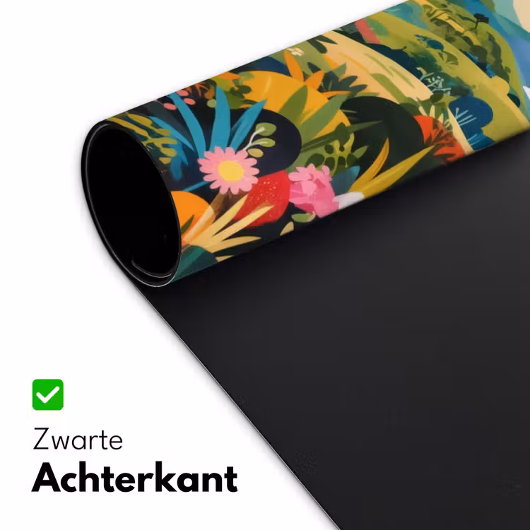 Zonlicht - Heuvels - Wolkenlucht Muismat XXL klein -sfeer2