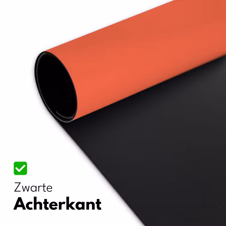Sunset - Salmon - Oranje Muismat XXL klein 681 -sfeer2