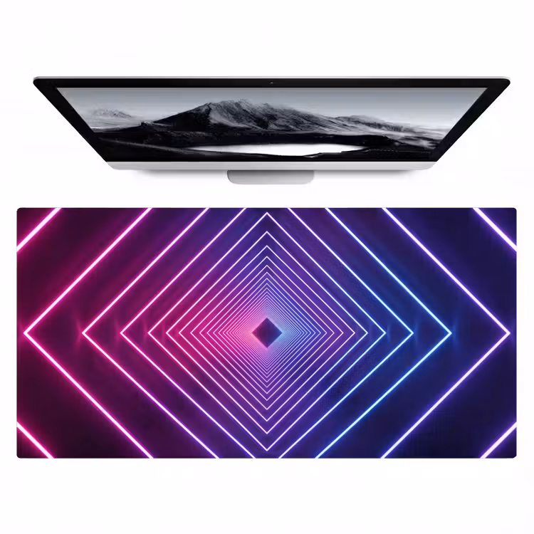 Driedimensionaal - Tunnel - Ruimte Muismat XXL klein -zzz3d