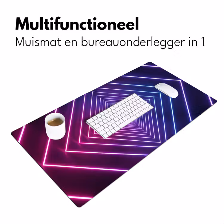 Driedimensionaal - Tunnel - Ruimte Muismat XXL klein -sfeer4
