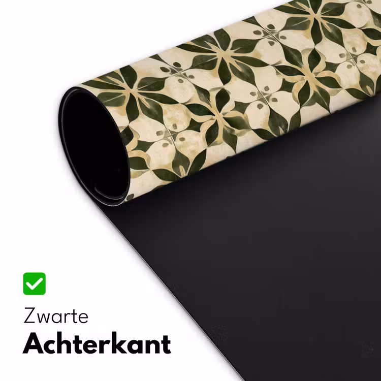 Tegel - Dessin - Groen Muismat XXL klein 681 -sfeer2