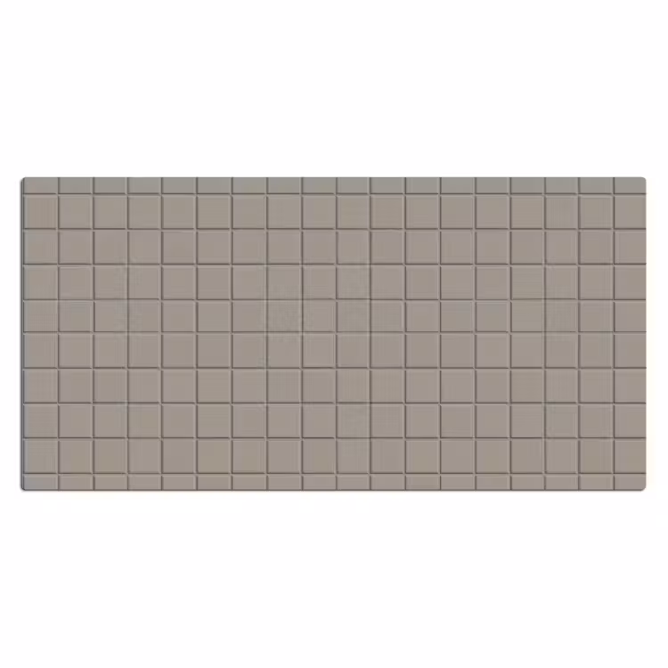 Tegel - Patroon Kiezel - Grijs Muismat XXL klein 681 -3d_leeg