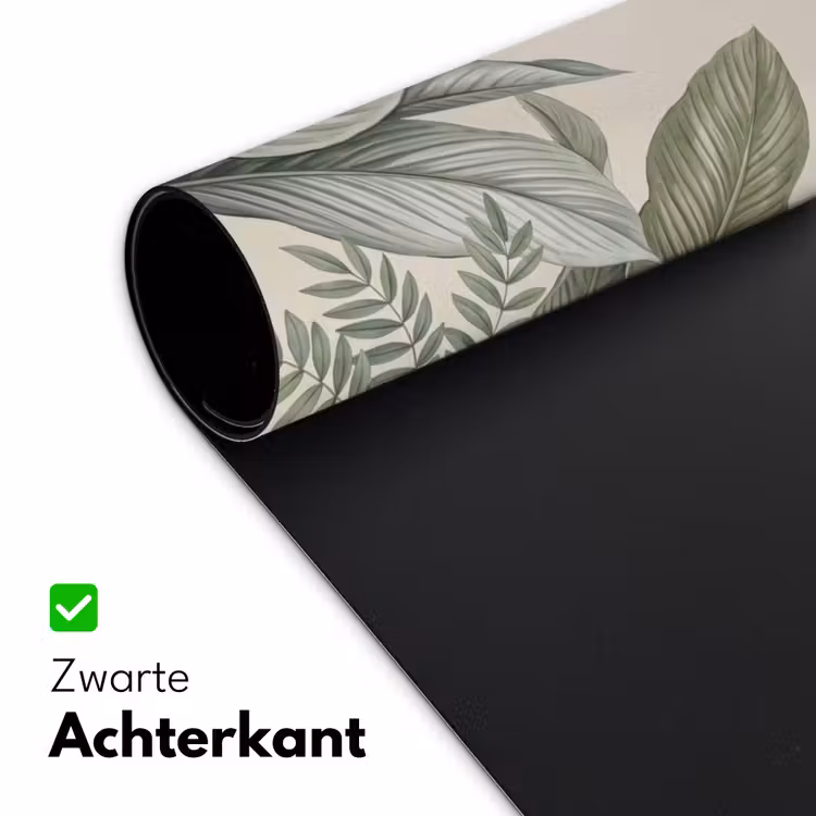 Tropisch - Planten - Modern - Groen Muismat XXL klein -sfeer2