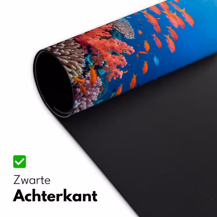 Onderwater - Koraalrif - Vissen - Oceaan - Natuur Muismat XXL klein -sfeer2