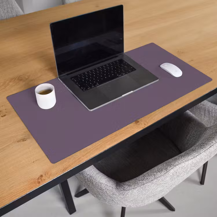 Velvet - Aubergine - Paars Muismat XXL klein 681 -sfeer1