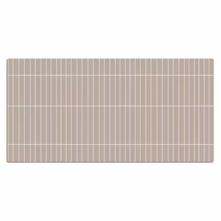 Verticaal - Wandtegel - Licht Beige Muismat XXL klein 681 -3d_leeg