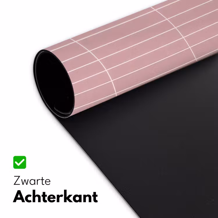 Verticaal - Wandtegel - Lichtroze Muismat XXL klein 681 -sfeer2