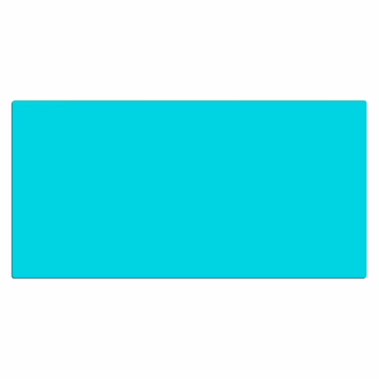 Vivid - Aquamarine - Turkoois Muismat XXL klein 681 -3d_leeg