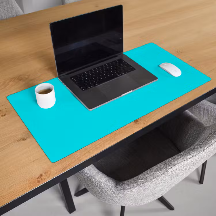 Vivid - Aquamarine - Turkoois Muismat XXL klein 681 -sfeer1