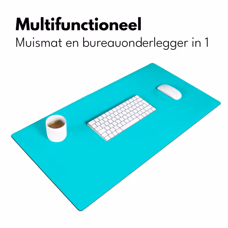 Vivid - Aquamarine - Turkoois Muismat XXL klein 681 -sfeer4