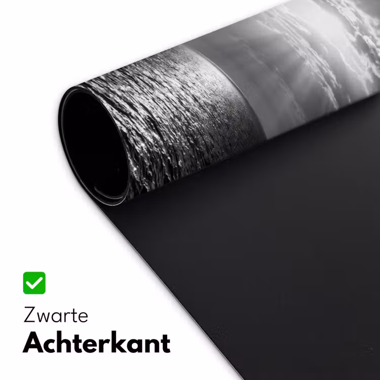 Water - Boot - Lucht - Natuur - Zwart-wit Muismat XXL klein -sfeer2
