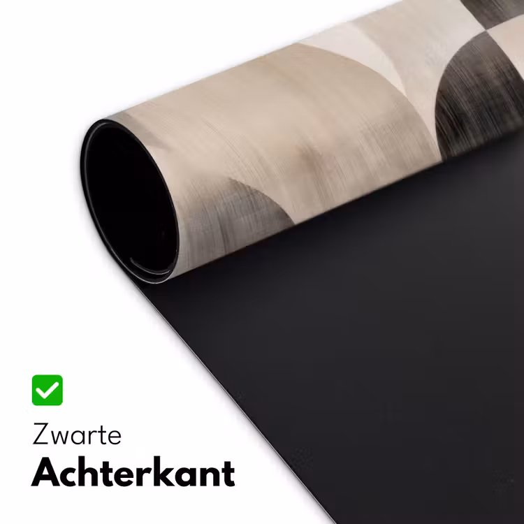 Grillige vormen - Subtiele overgangen - Dynamisch Muismat XXL klein -sfeer2