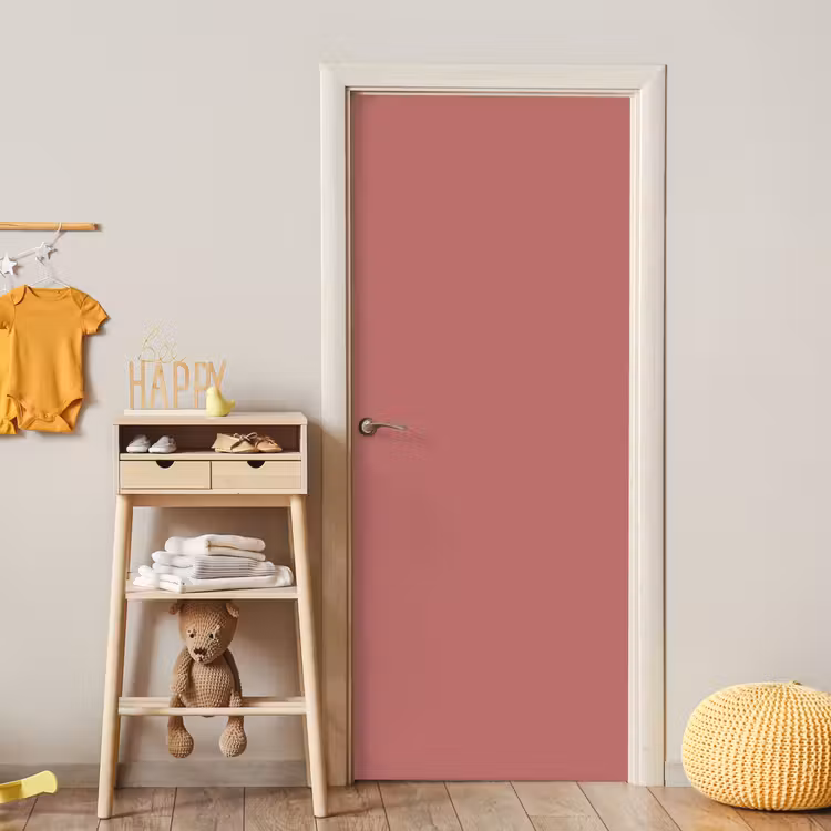 Ancient - Rose - Roze deurposter klein 289 -sfeer4