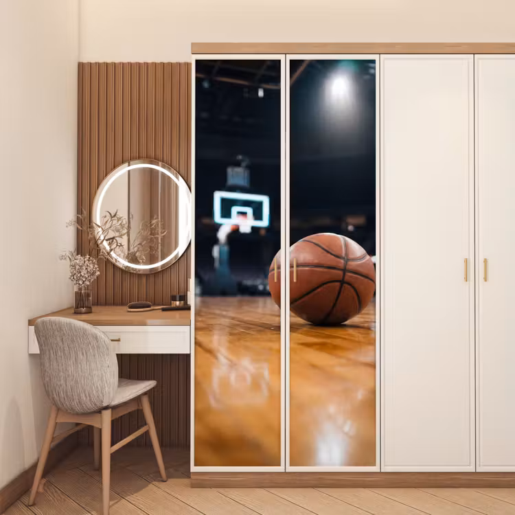 Basketbal - Arena - Sport deurposter klein -sfeer3