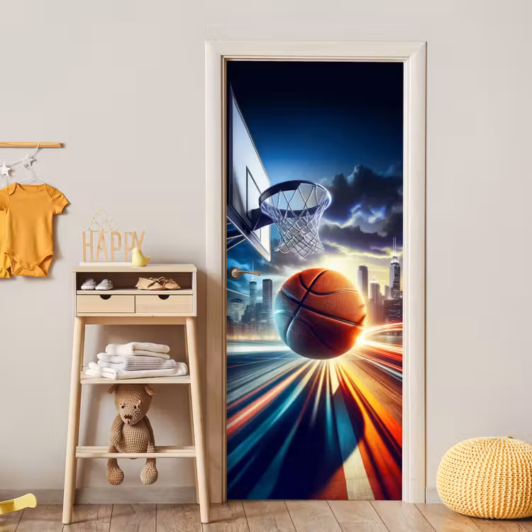 Basketbal - Sport - Basket - Stad deurposter klein -sfeer4