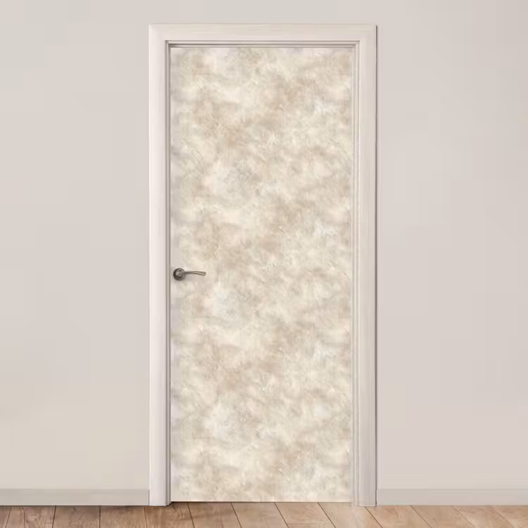 Beige - Reliƫfstructuur - Natuursteen deurposter klein 289 -3d_beige