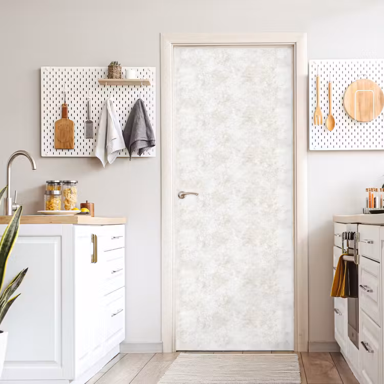 Beige - Marmer - Aders deurposter klein 289 -sfeer5