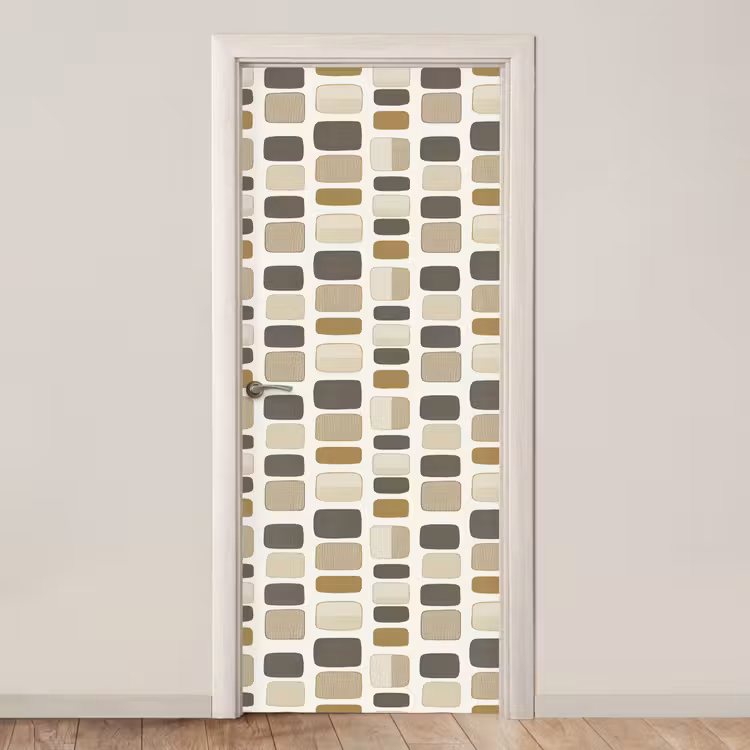Blokken - Vintage - Grijs deurposter klein 289 -3d_beige