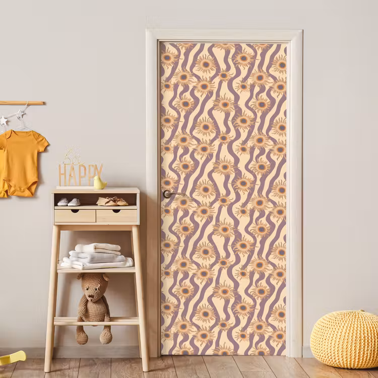 Bohemian - Vibe - Lavendelpaars deurposter klein 289 -sfeer4