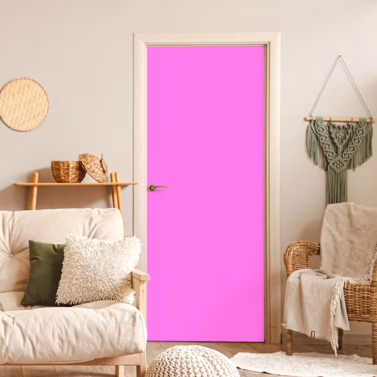 Bright - Orchid - Roze deurposter klein 289 -sfeer2
