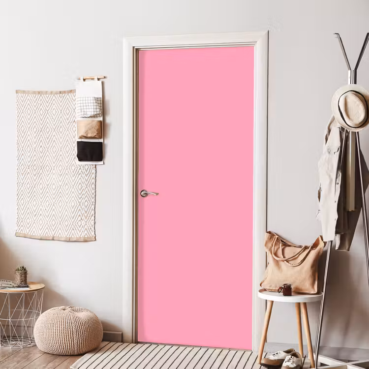 Bubblegum - Pink - Roze deurposter klein 289 -sfeer6