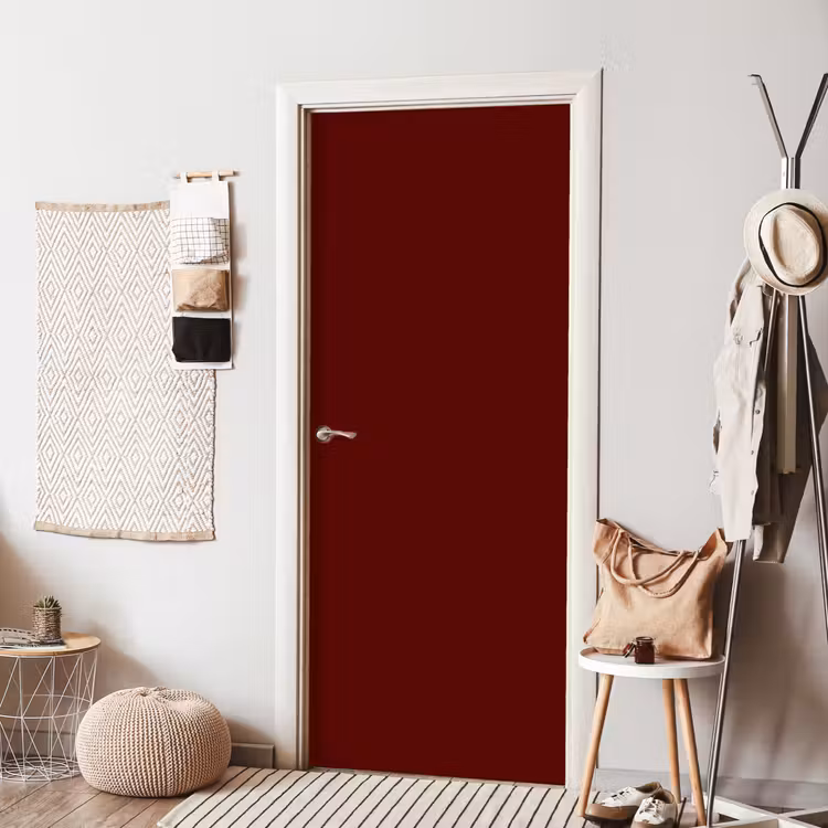 Burnt - Mahogany - Rood deurposter klein 289 -sfeer6