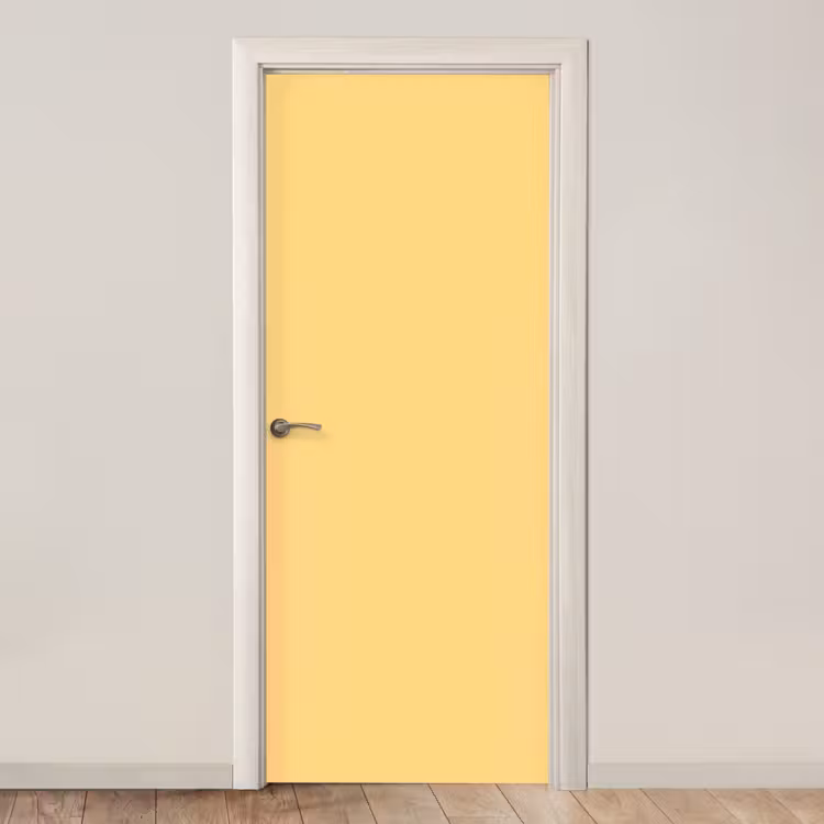 Butter - Geel - Yellow deurposter klein 289 -3d_beige