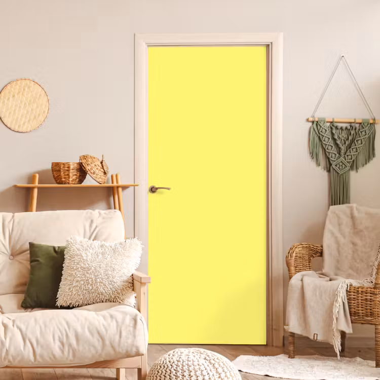 Buttery - Beige - Geel deurposter klein 289 -sfeer2