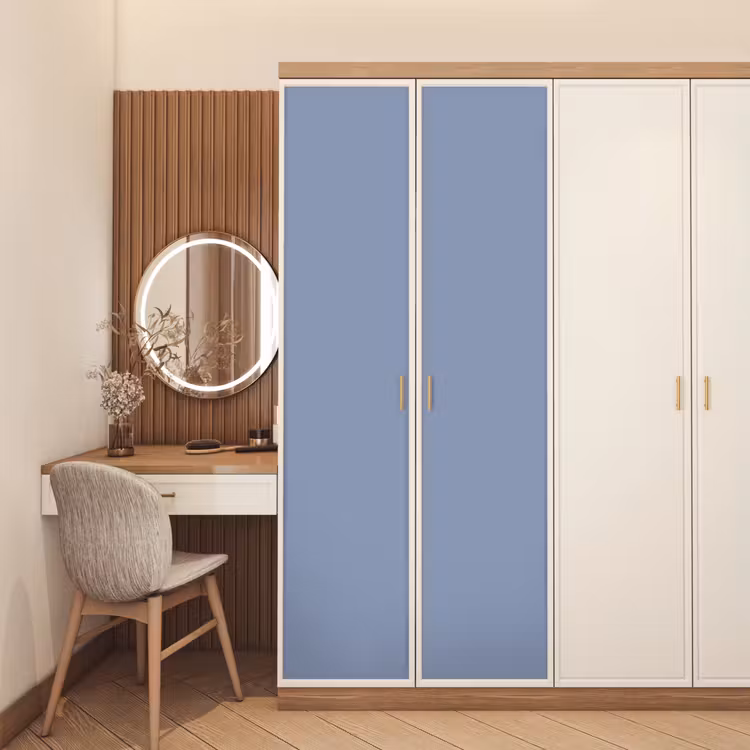 Canary - Champ - Blauw deurposter klein 289 -sfeer3