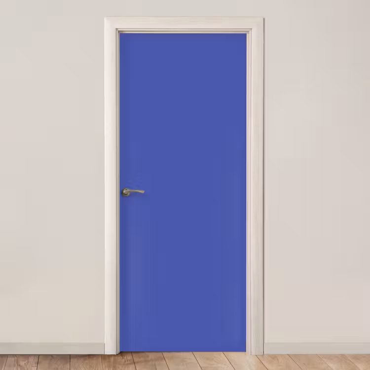 Chinese - Blue - Blauw deurposter klein 289 -3d_beige
