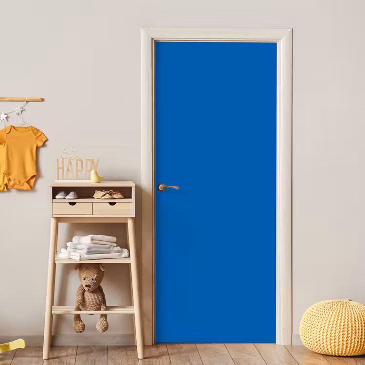 Classic - Azure - Blauw deurposter klein 289 -sfeer4