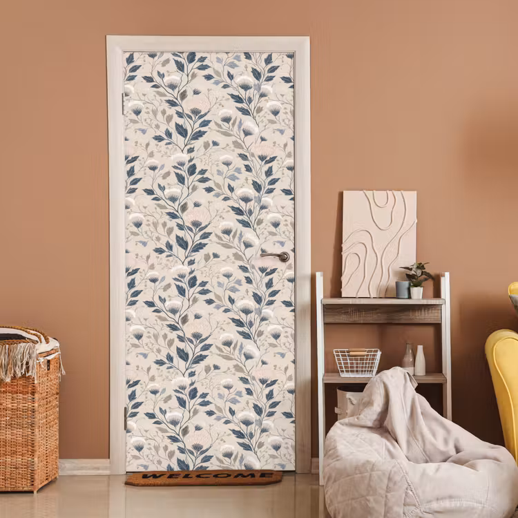 Klassiek - Botanisch - Kleurrijk deurposter klein 289 -sfeer1