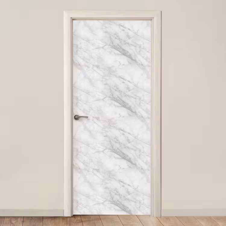 Klassiek - Marmer - Grijs deurposter klein 289 -3d_beige