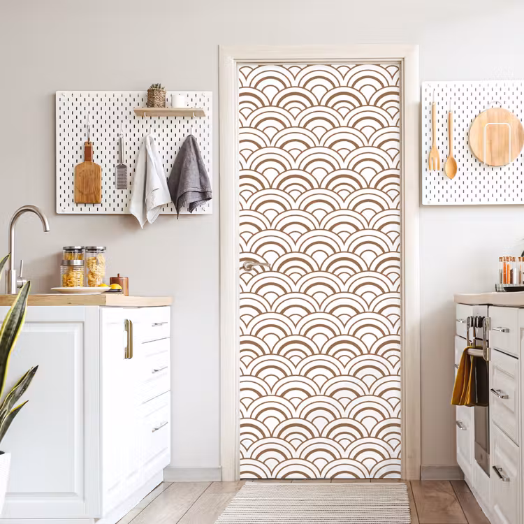Klassiek - Motief - Terracotta deurposter klein 289 -sfeer5