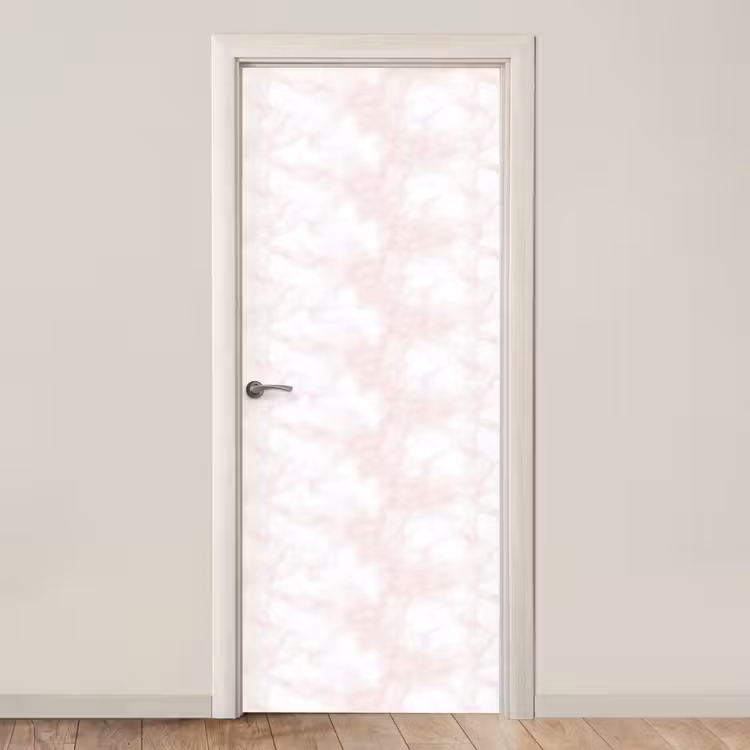 Wolkenstructuur - Roze - Marmer deurposter klein 289 -3d_beige