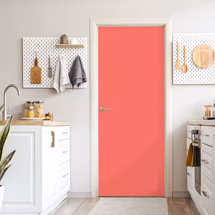 Coral - Punch - Koraal deurposter klein 289 -sfeer5