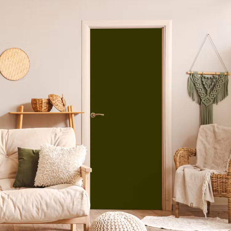 Dark - Olive - Groen deurposter klein 289 -sfeer2