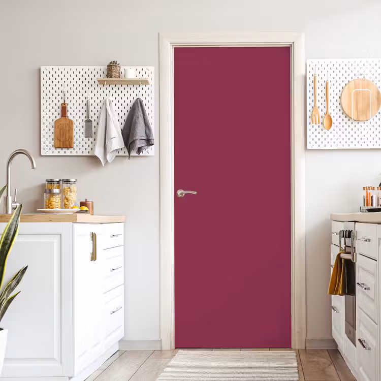 Deep - Rasberry - Rood deurposter klein 289 -sfeer5