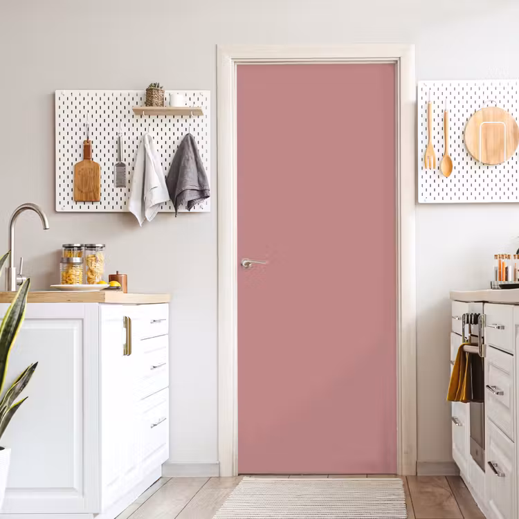 Dusty - Rose - Roze deurposter klein 289 -sfeer5