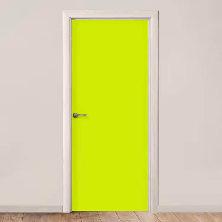 Electric - Lemon - Geel deurposter klein 289 -3d_beige