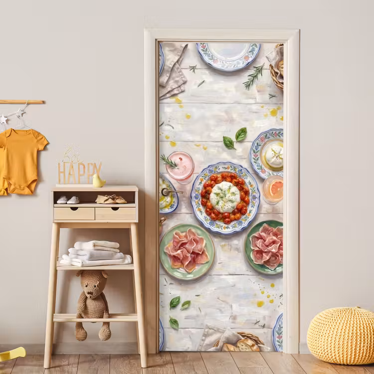 Eten - Tafel - Divers - Modern deurposter klein -sfeer4