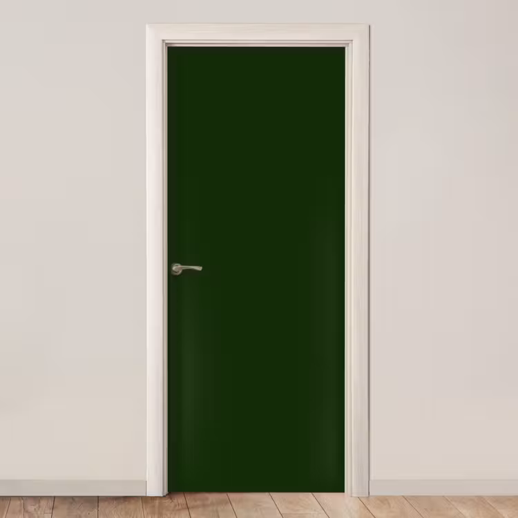 Forest - Green - Groen deurposter klein 289 -3d_beige