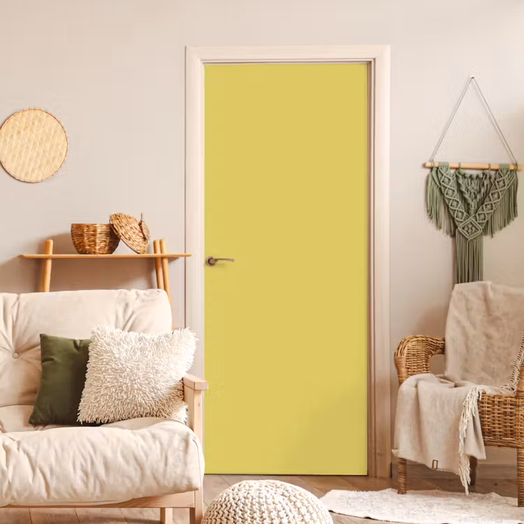 Golden - Ochre - Geel deurposter klein 289 -sfeer2