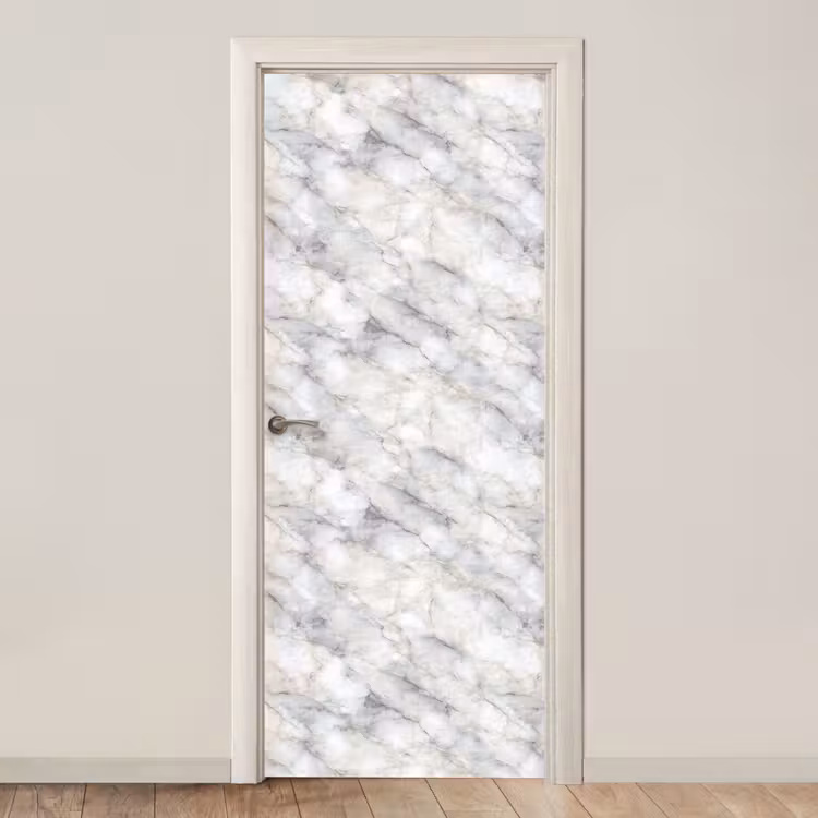 Grijs - Marmer - Gedetailleerd deurposter klein 289 -3d_beige